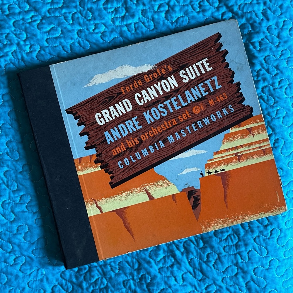 Vintage Grand Canyon Suite Andre Kostelanetz Record Album Set